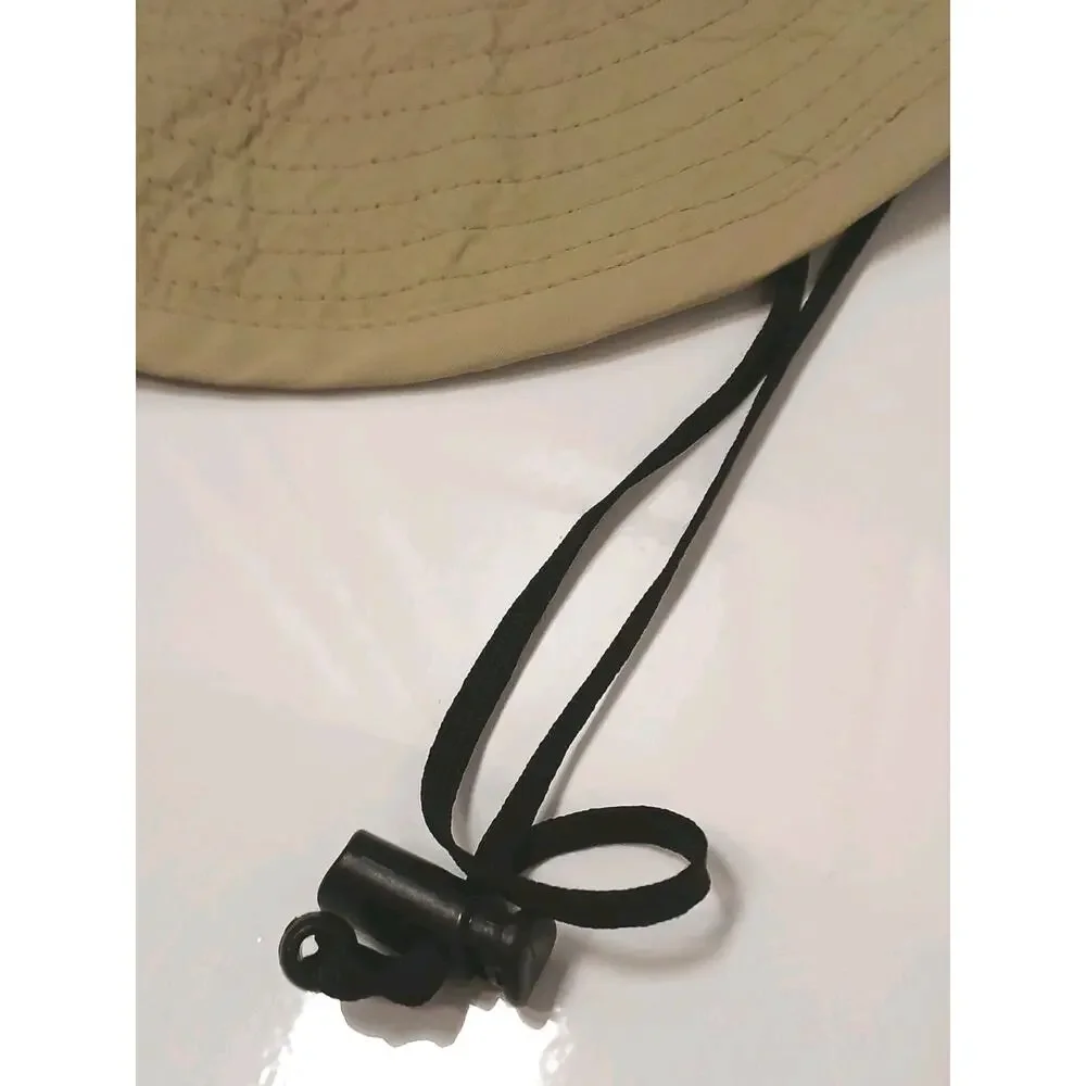 Dorman Pacific‎ Headwear Outdoor Design Bucket Hat Size XL Beige Safari Sun Brim